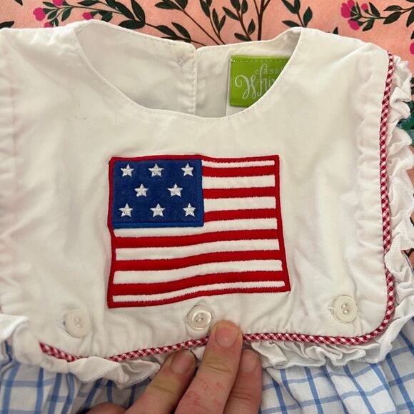 Patriotic Kids One Piece Romper - Picture 4 of 10